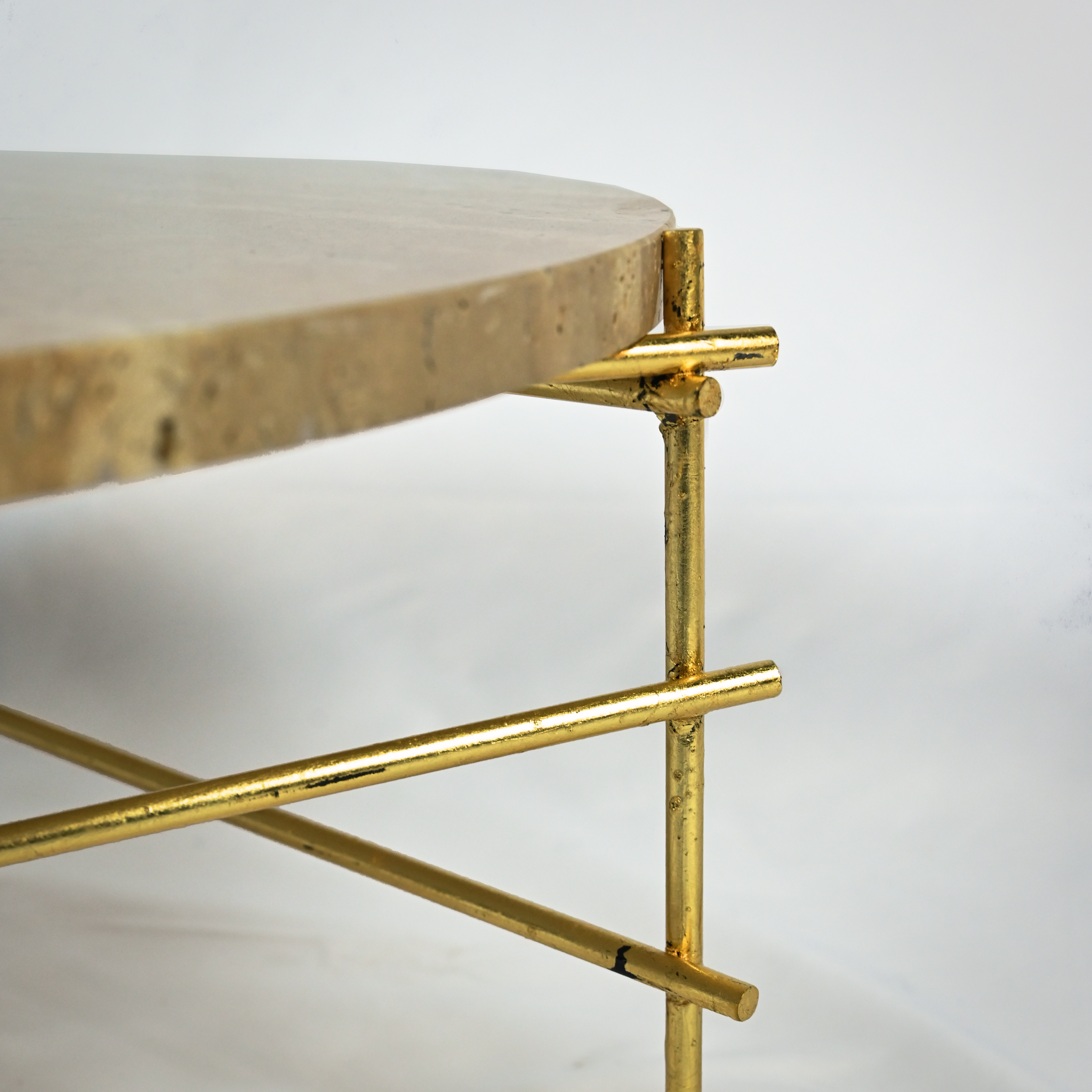 The Stilts - Travertine coffee table