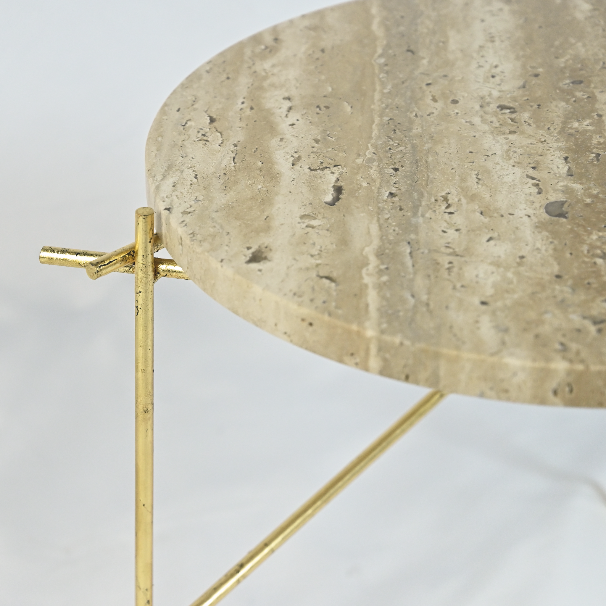 The Stilts - Travertine coffee table