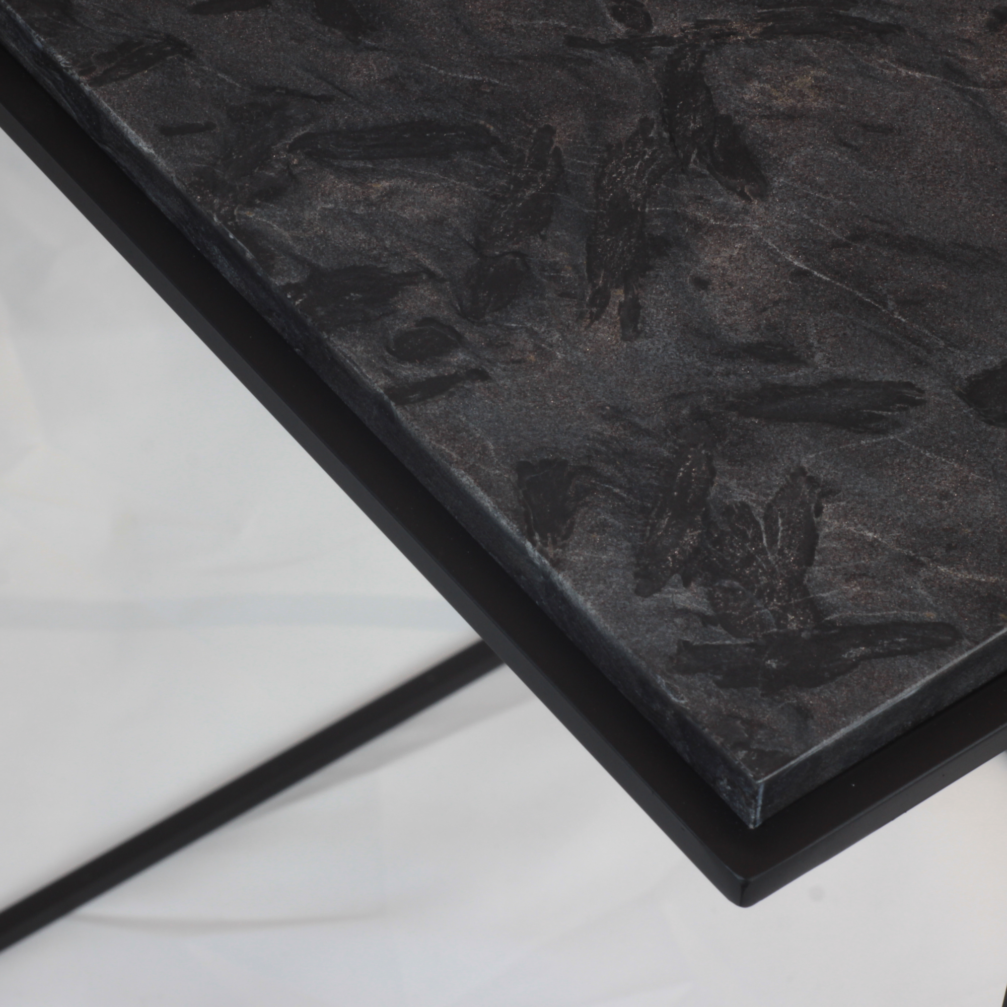 FramE - Matrix Granite side table