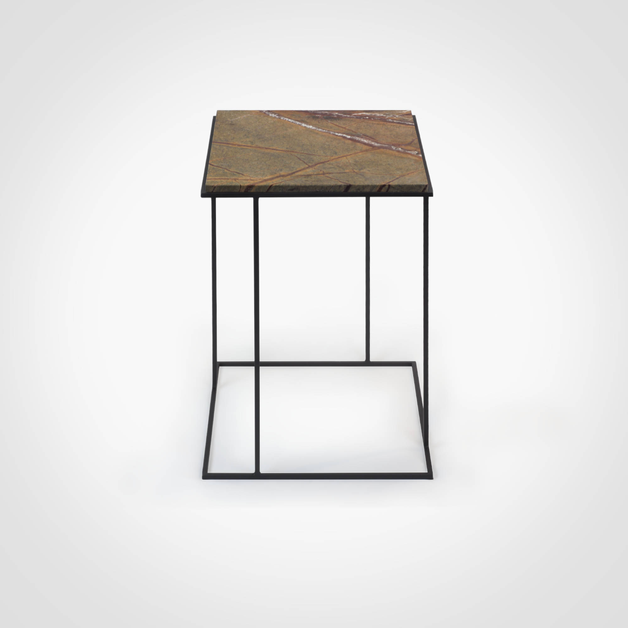 FramE - Forset brown side table