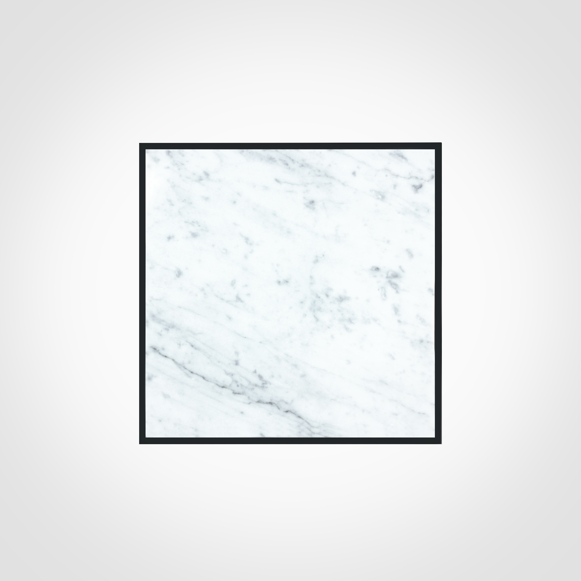 FramE - Carrara marble side table