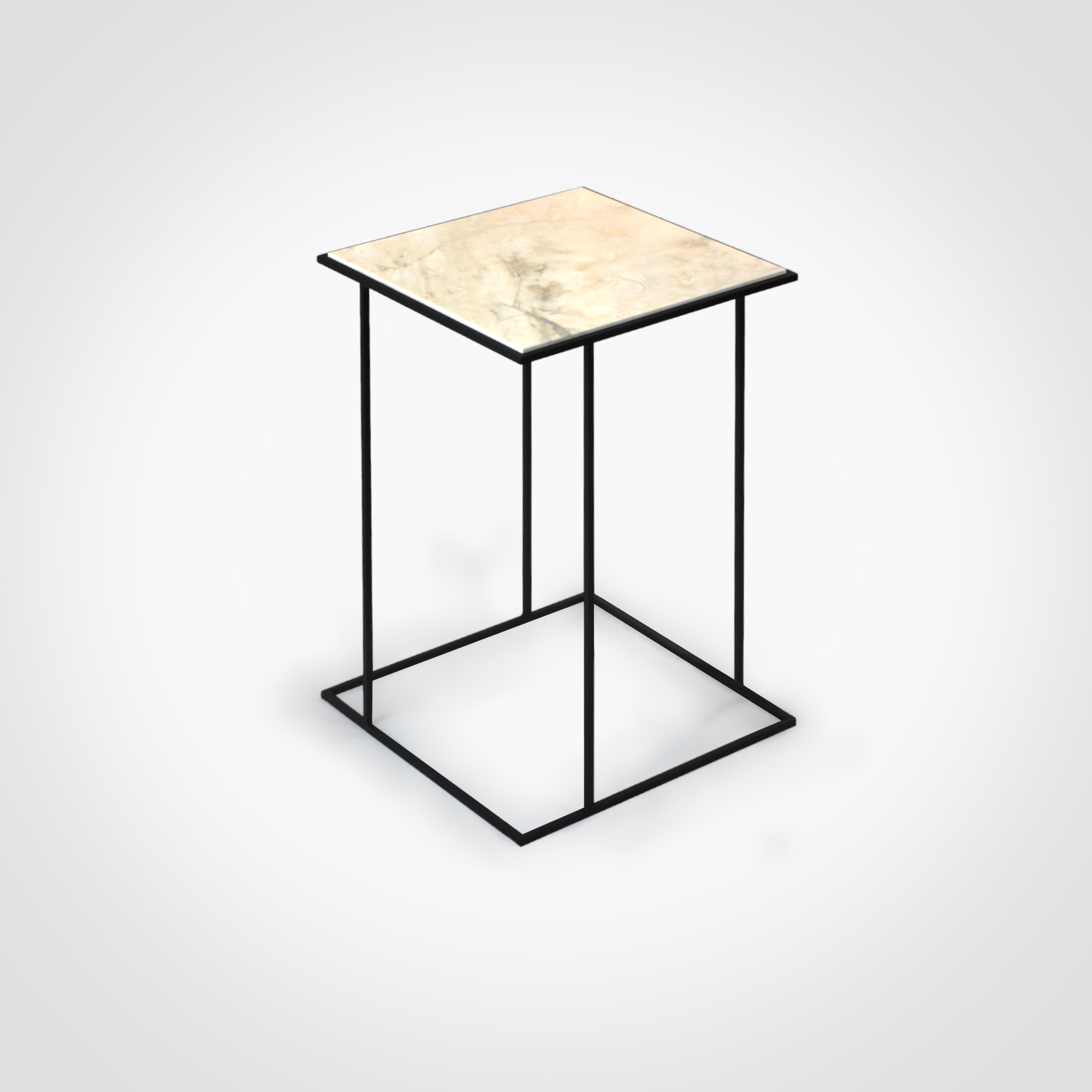 FramE - Travertine Side table